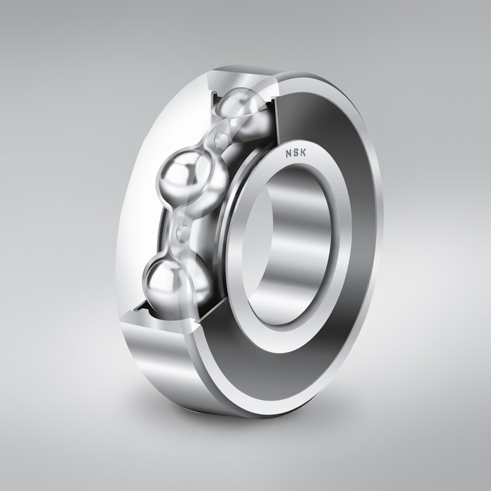 NSK low-friction ball bearings increase energy efficiency